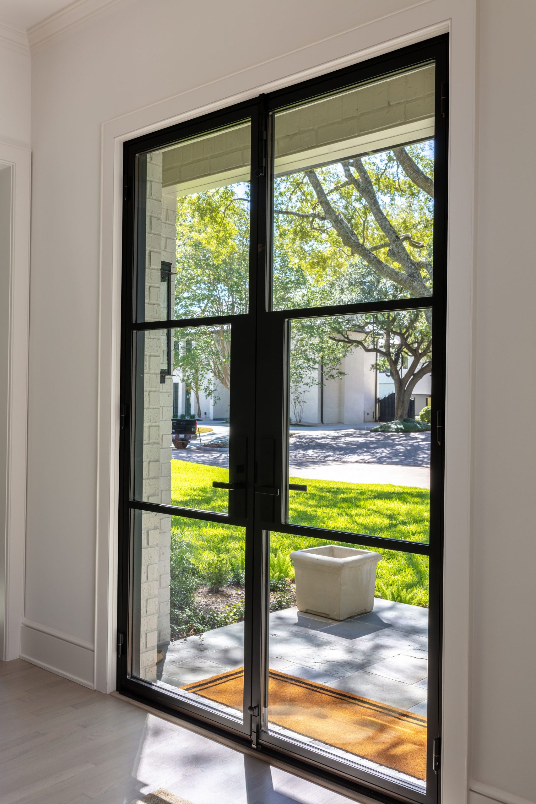 CrabOrchid_10 Custom made steel entry door from Exclusive Windows Houston