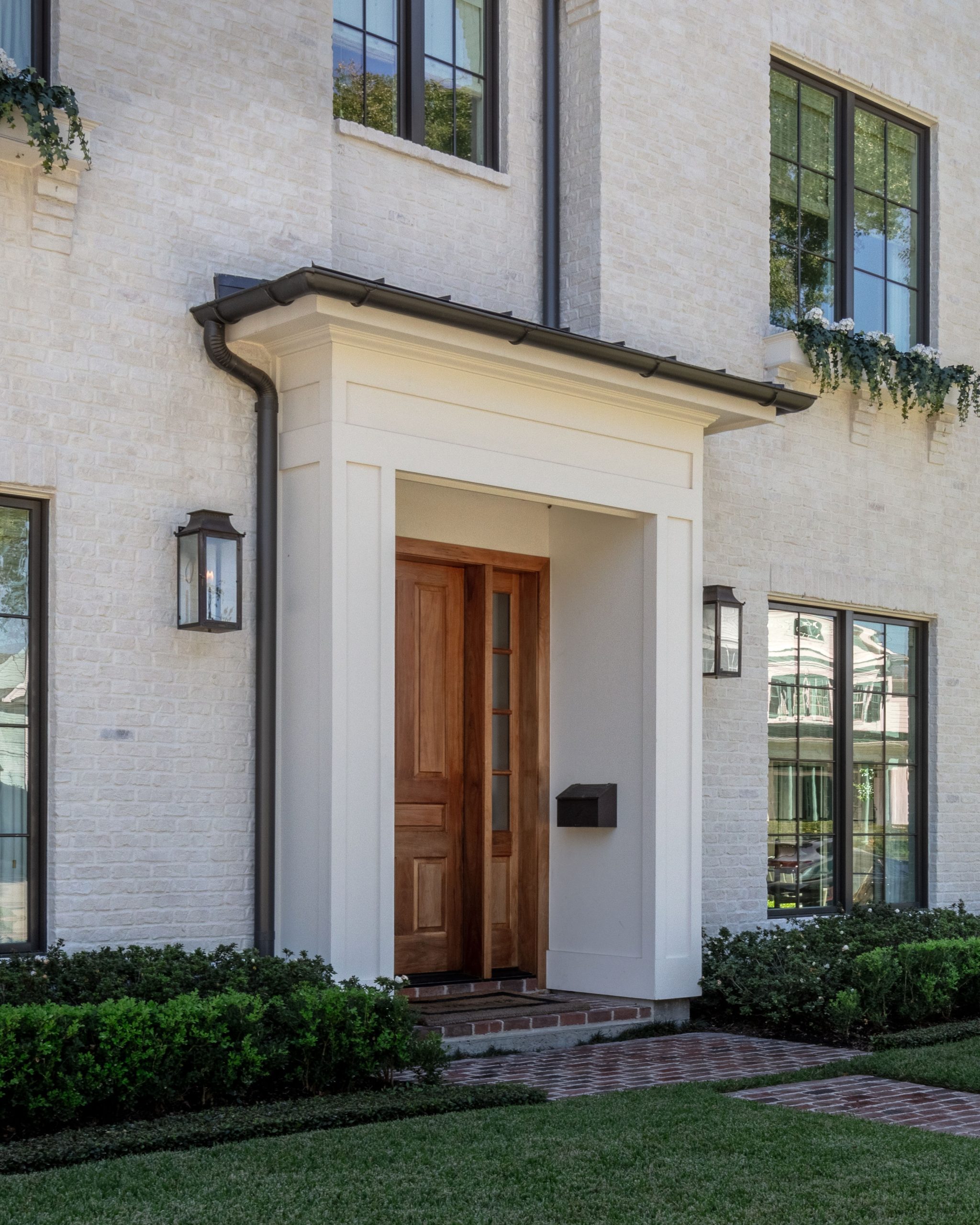 Front door new construction windows and doors from Exclusive Houston